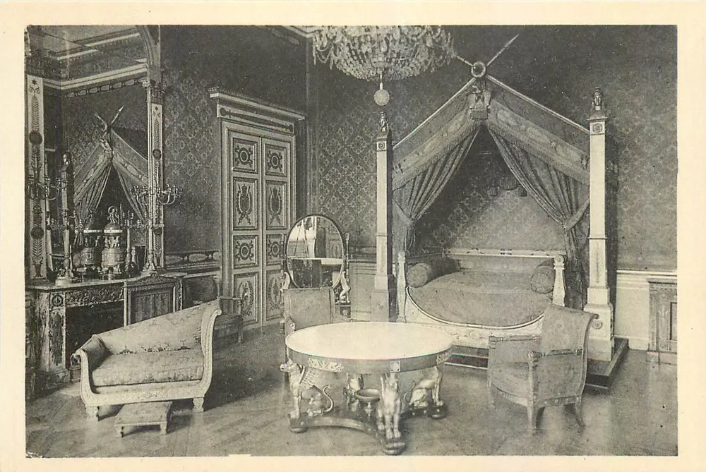 Quarto de Napoléon — Castelo de Compiègne — Edição dos Museus Nacionais - Frente