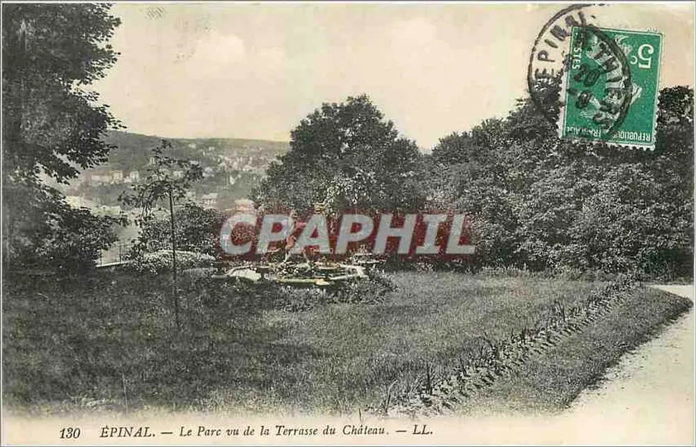 ÉPINAL — O Parque visto da Terraço do Castelo — LL. n°130 - Frente