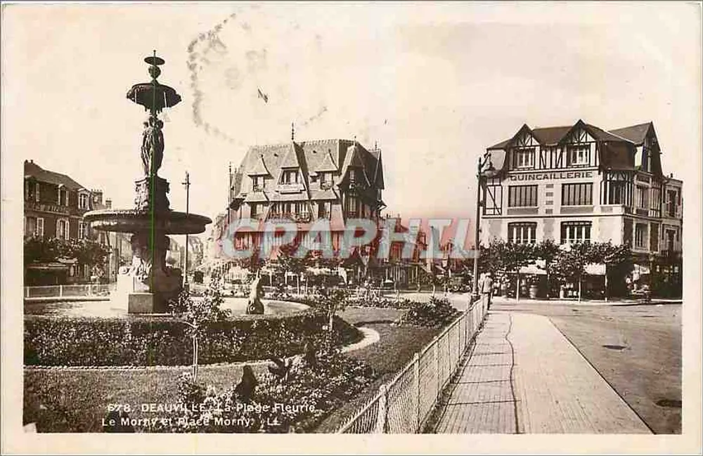 Deauville - A Praia Florida - Le Morny e Praça Morny — Graphphil - Frente