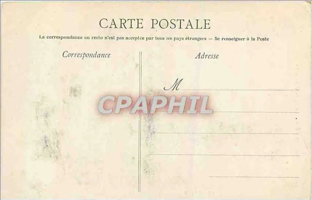 CAEN — A Igreja de Vaucelles — Coleção AD - Verso