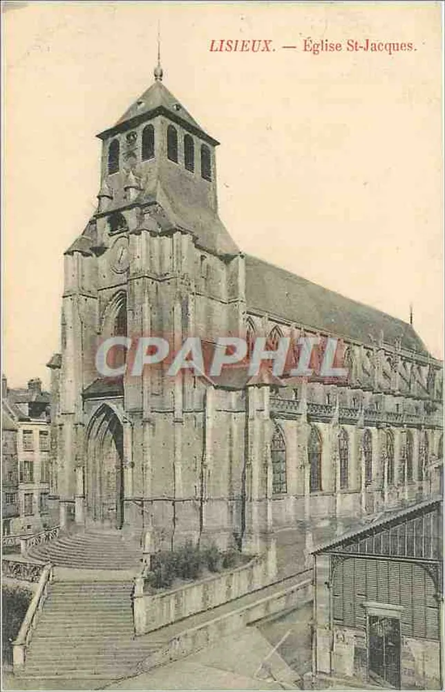 Lisieux — Igreja de São Jacó - Frente