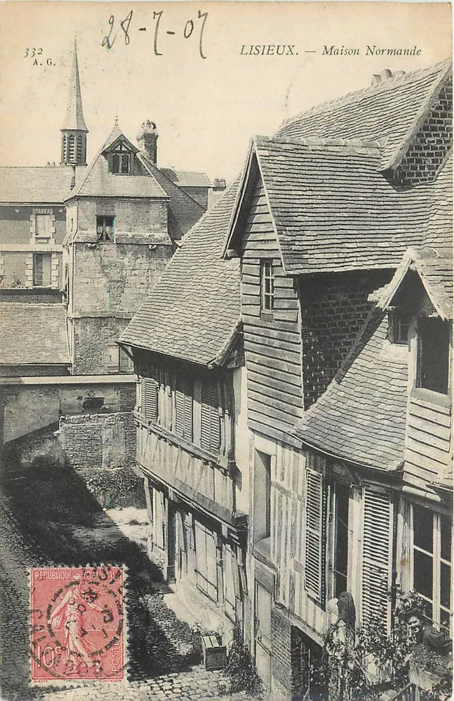 Lisieux — Casa Normanda — A.G. n°332 - Frente