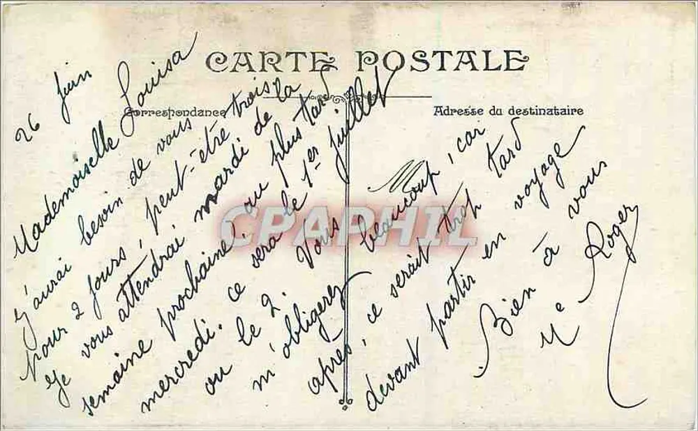 Privas. De Brug van Lodewijk XIII — anoniem uitgever, n° 3210 - Achterkant