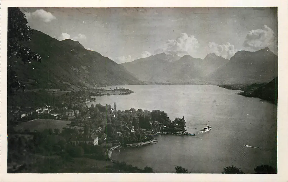 See Annecy — Talloires und das Massiv der Bauges — Edition GII, Annecy - Vorderseite