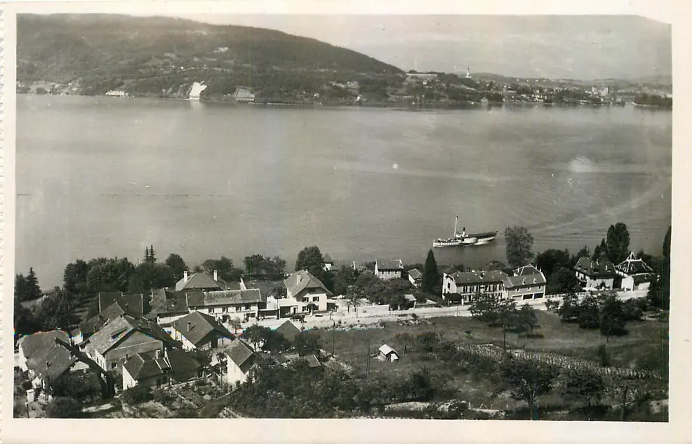 Lac d'Annecy — Chavvoires et vue vers Annecy — Édition GHI Annecy - Recto