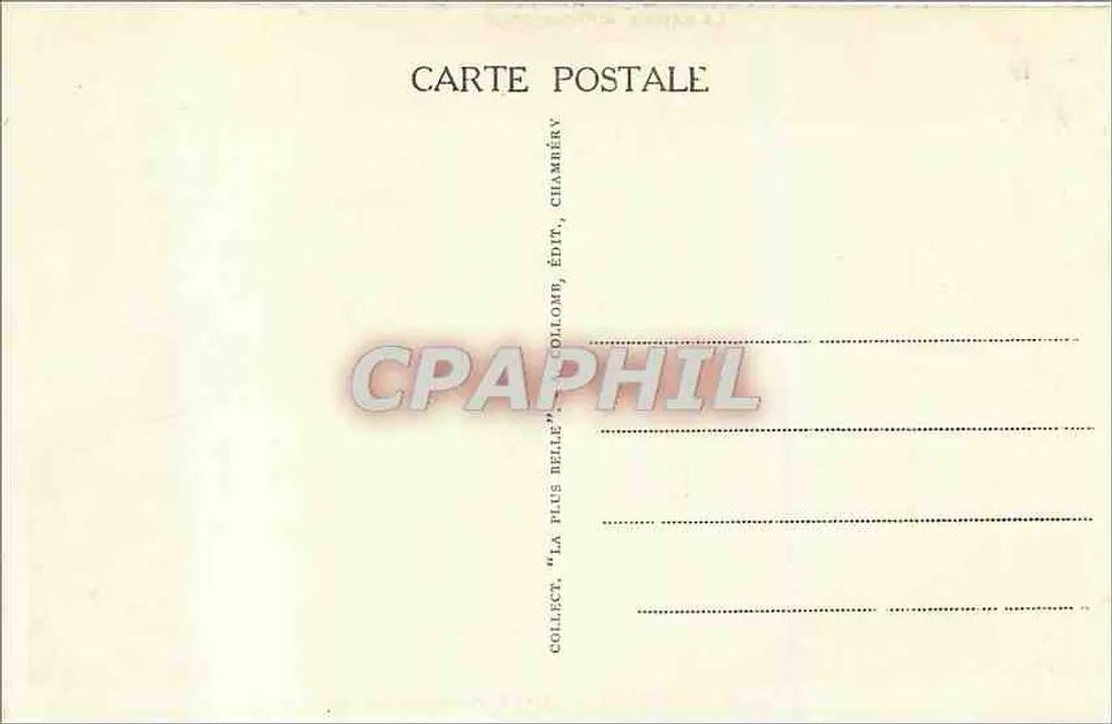 Gipfel der Dent Parrachée (3712m) — Pittoreske Savoie — Verlag Girmy, Nr. 500 - Rückseite