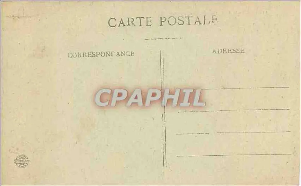Menton — O Quai de Garavan — Coleção A. Bettini - Verso