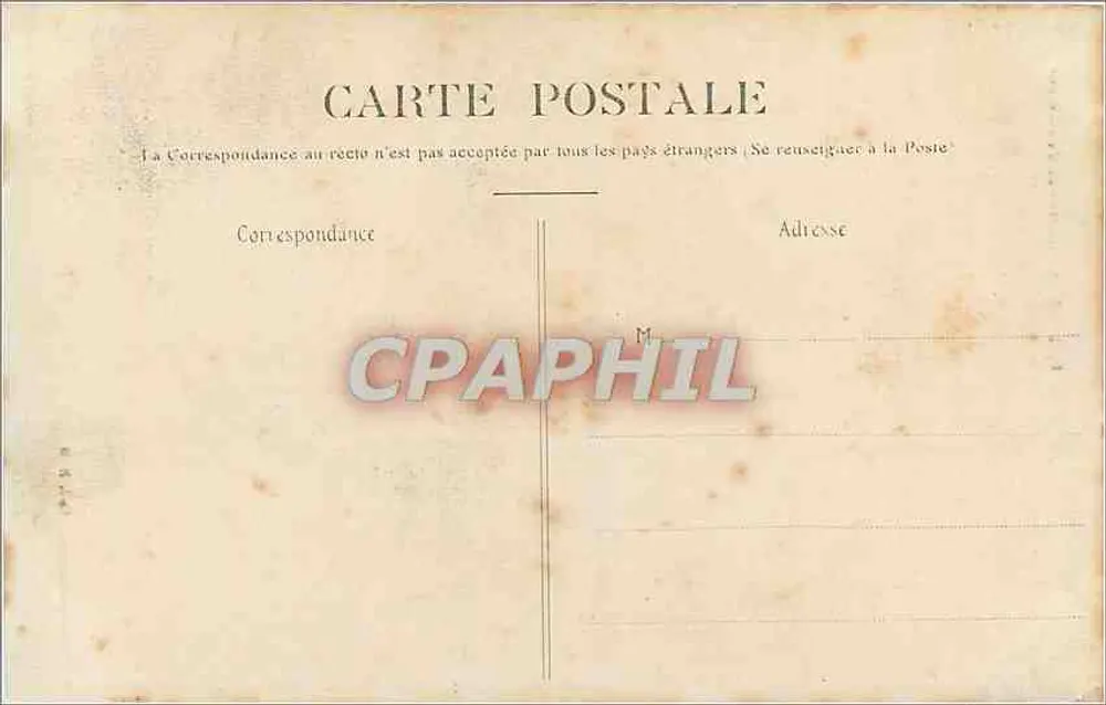 Bayeux — Huis van de Gouverneur — Gall. R. D. - Achterkant