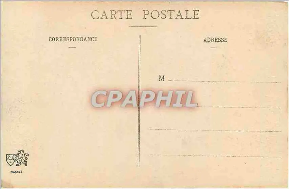LYON - La Plaza de los Cordeliers - B. E. - Reverso