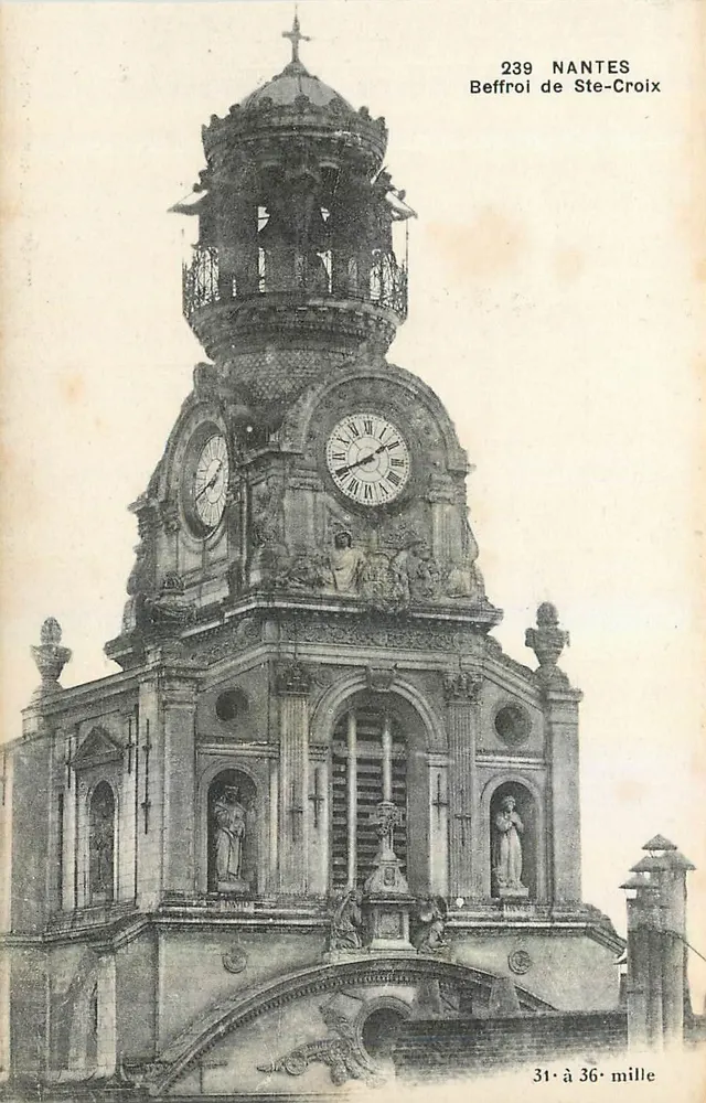 Sino de Sainte-Croix — Nantes — editor F. Chaudeau, Nantes, n° 239 - Frente