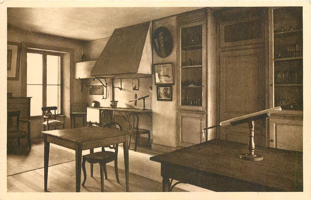 Arbois (Jura) — Paternal House of Pasteur — Das Laboratorium - Vorderseite