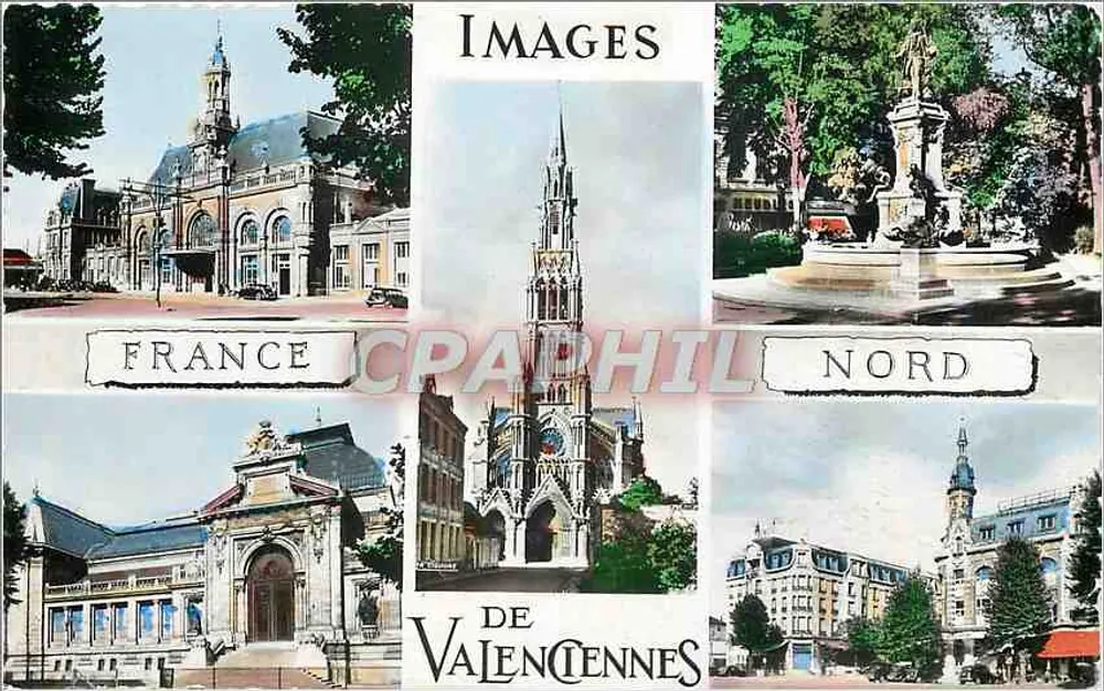 Valenciennes — Vue panoramique — Images Nord - Recto