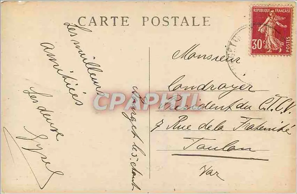 Ponte sobre a Leyssse entre Villarcher e le Bourget-du-Lac — Estrada de Chambéry para le Bourget-du-Lac (Savoie) — Foto Grimal Chambéry n°4718 - Verso
