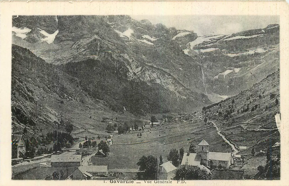 Gavarnie — Vista Geral — P.D. - Frente