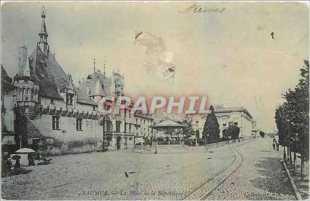 Saumur — La Place de la République — Cadart & Cie - Voorkant