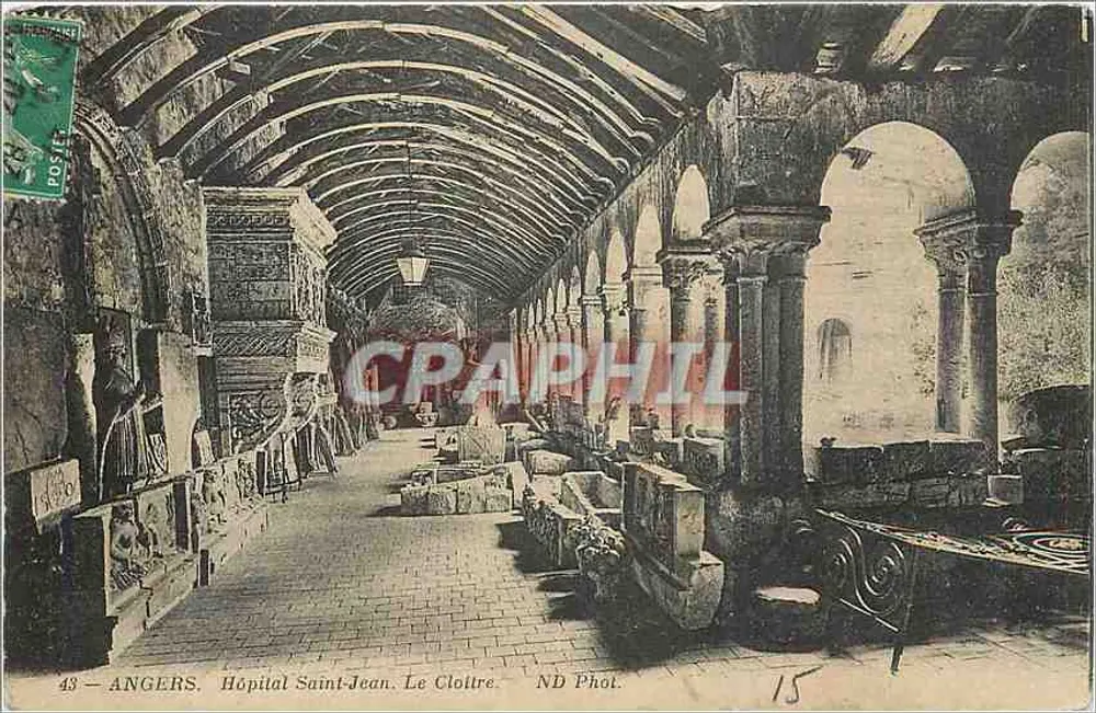 Angers - Ospedale di San Giovanni, Il Cloître — ND Fot. n. 43 - Recto