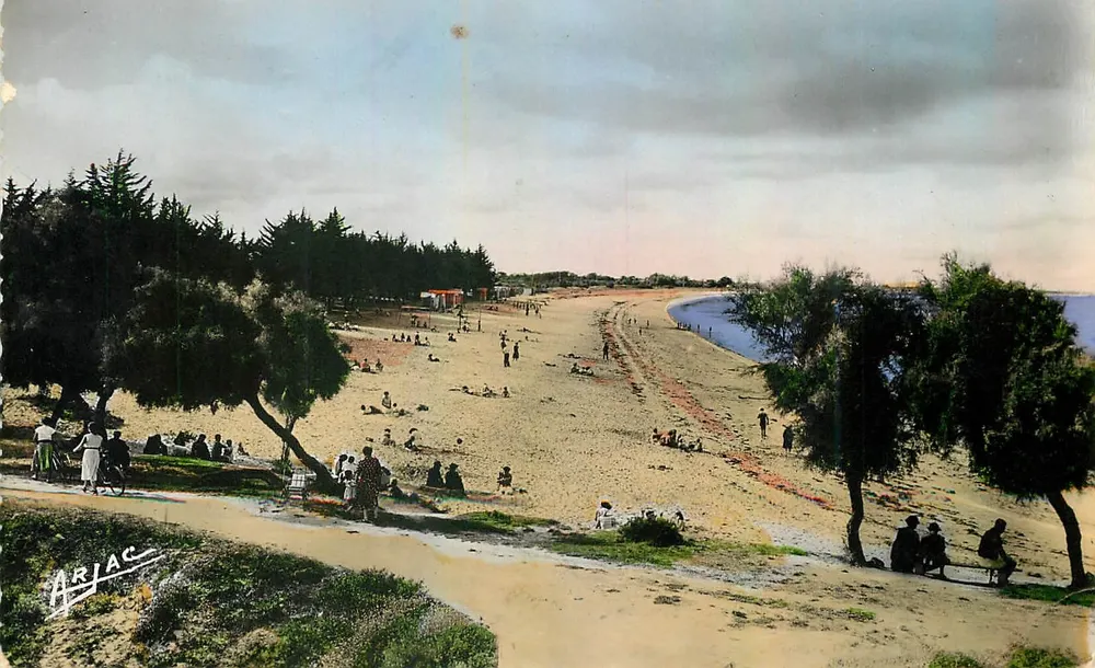 Arjac — praia — Edição Orléonnaise - Frente