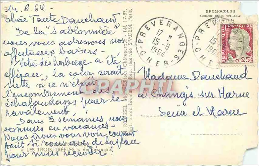 Mercado — Veillées de chez nous — Jules Gilbert - Verso
