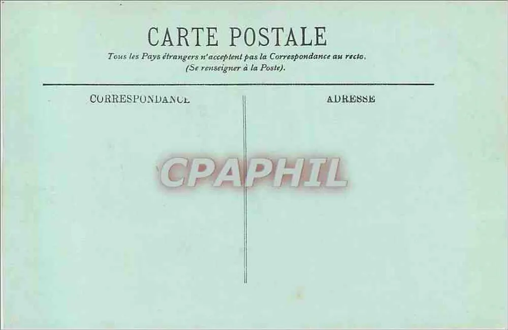 Pau — La Porte du Moulin et le Château — LL. n°32 - Verso
