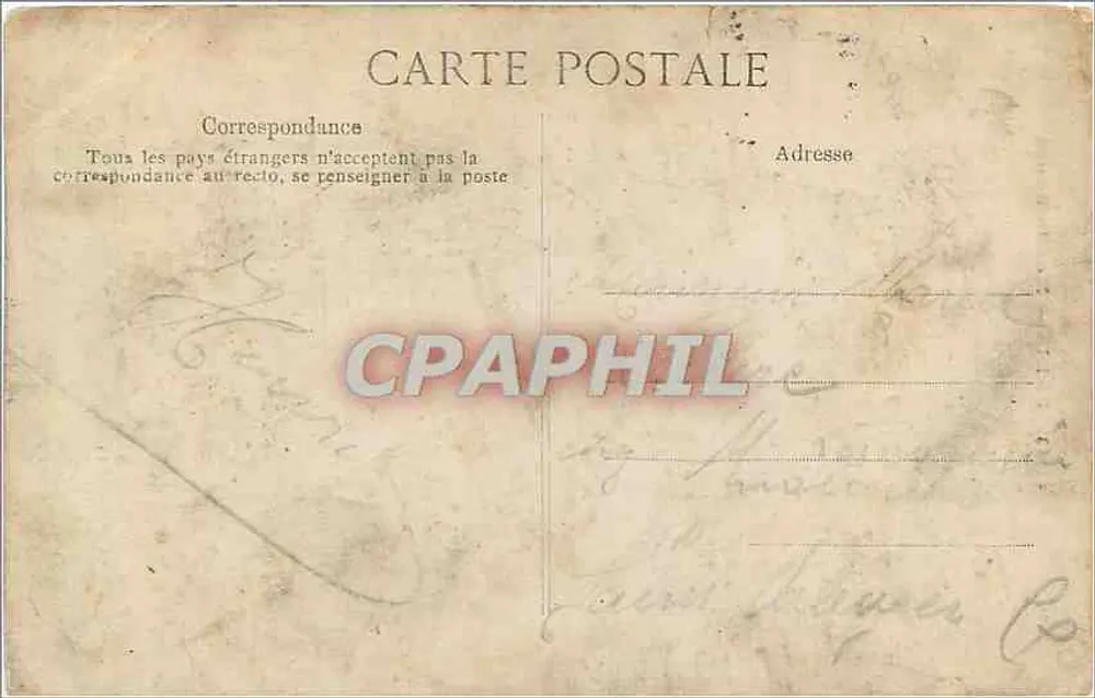 Paris — Moulin Rouge — Editora Promodir, n° 4063 - Verso