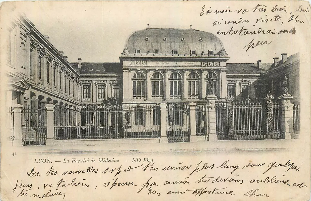 LYON — A Faculdade de Medicina — ND Phot - Frente