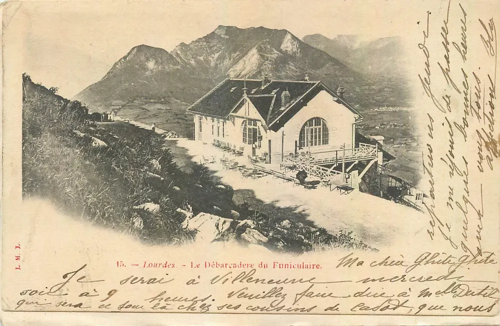 Lourdes - O Desembarcadouro do Funicular — L.N.Y. n°15 - Frente