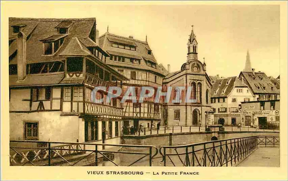 Altes Straßburg — La Petite France - Vorderseite