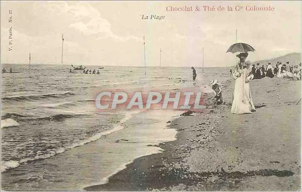A Praia — vista da costa — V.P. Parks, No. 37 - Frente