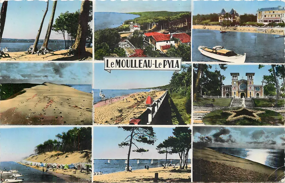 Le Moulleau-Le Pyla — Vista panorâmica — L. Chatagneau, Targo - Frente