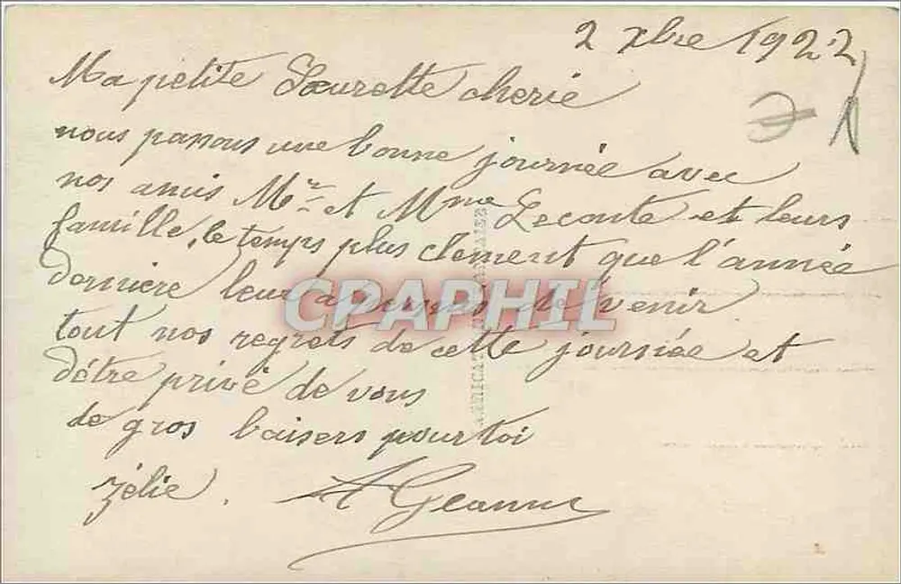 फूल — गुलाब और चमेली — DÉDÉ 290 - पीछे