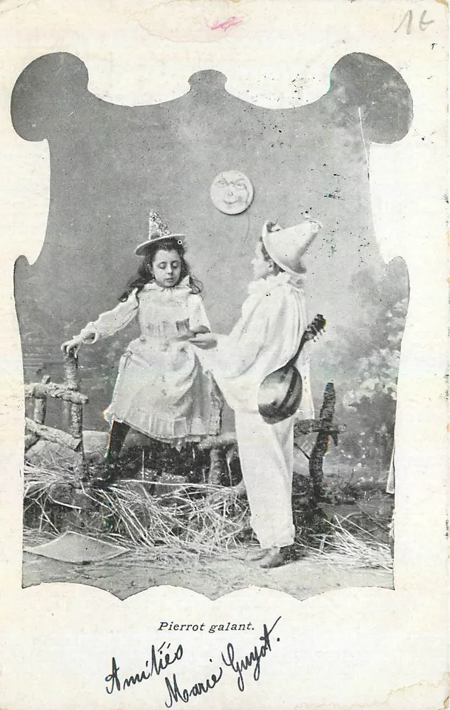Pierrot galante — Amiélies Moanis Gugot — editor Amiélies Moanis Gugot, n°16 - Frente