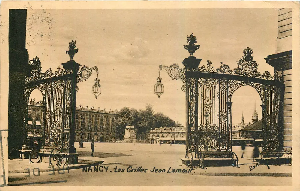 NANCY - Le Grilles Jean Lamour - Voorkant