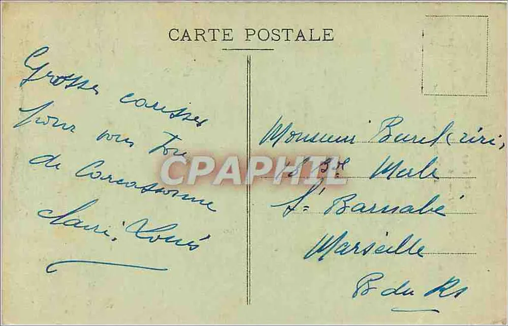 Cité de Carcassonne — Tours Narbonnaises et du Trésaut - Pont Levis — Phot. E. Rondière, Imp.-Éditeur - Verso