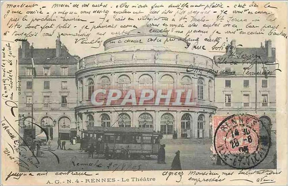 Rennes - O Teatro — A.G.N. - n°4 - Frente