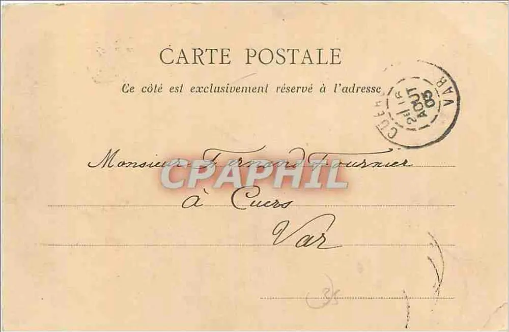 Rennes — Faculdade de Ciências — Angèle Vannier - Verso