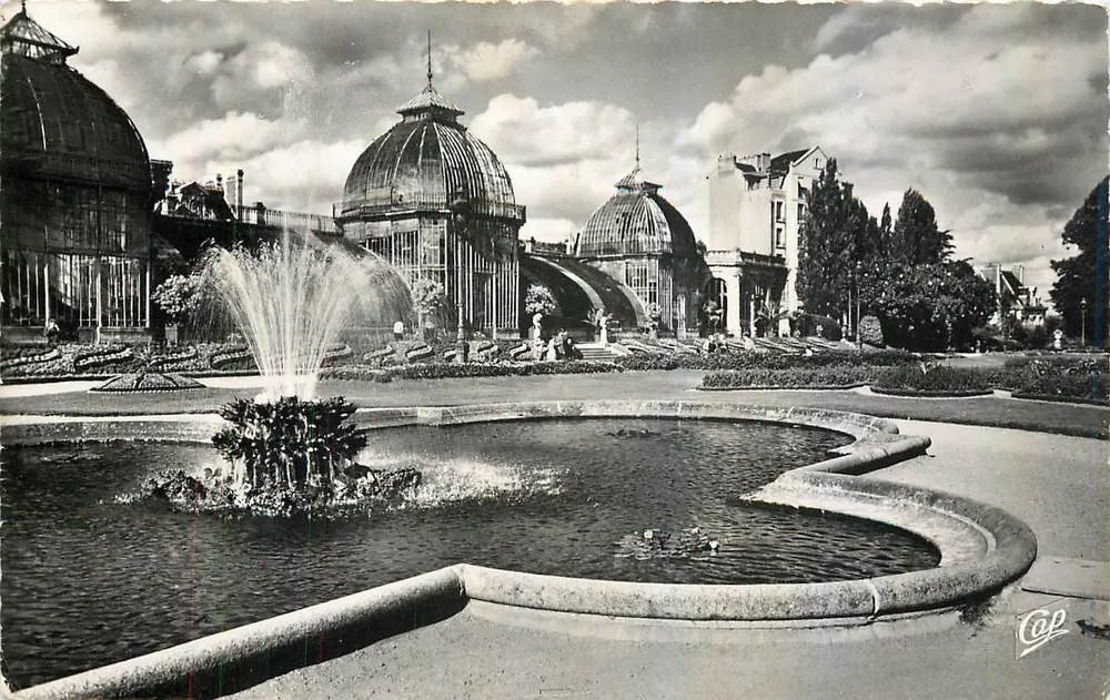 O Jardim Público em Rennes — As Serres — editor REAL-PHOTO, n°15 - Frente