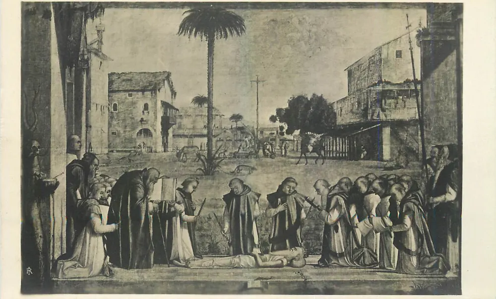 Vénétie - Mort de saint Girolamo - V. Carpaccio - Recto