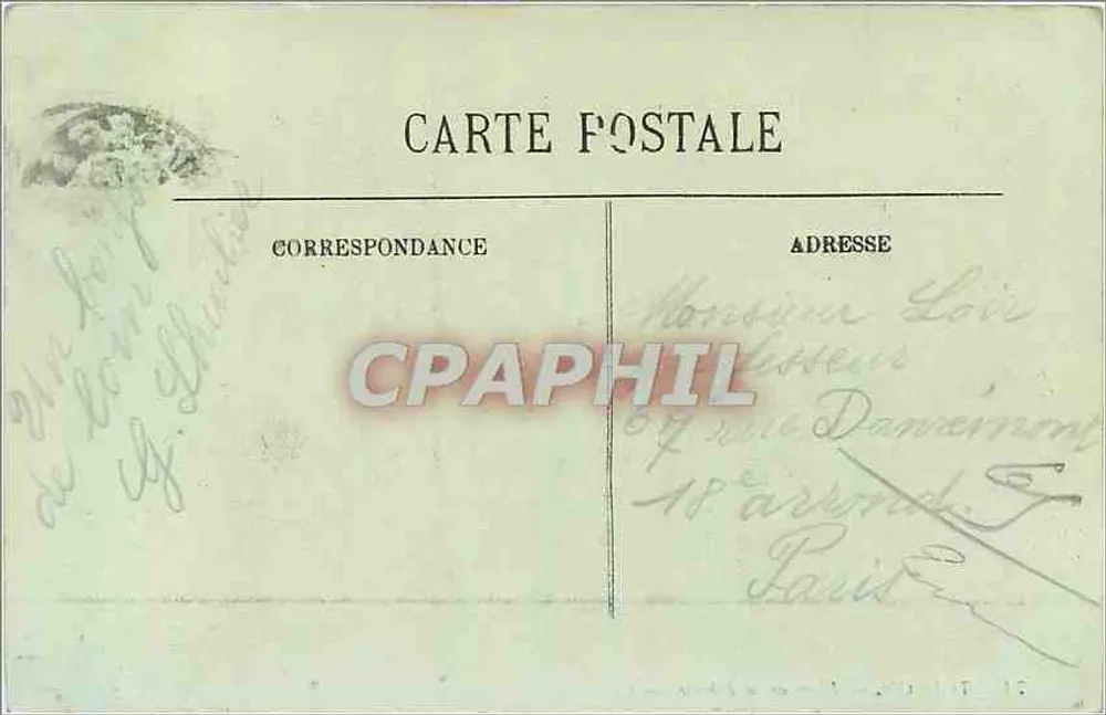 Toulon — Praça da Liberdade — LL. n°71 - Verso