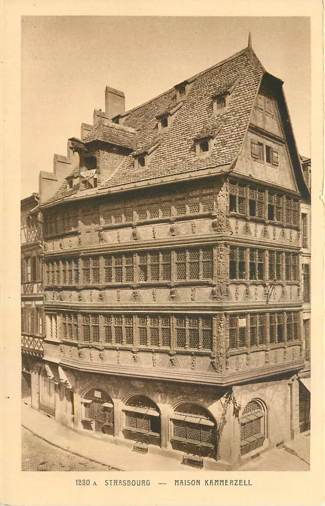 Estrasburgo — Casa Kammerzell — n° 37 - Frente