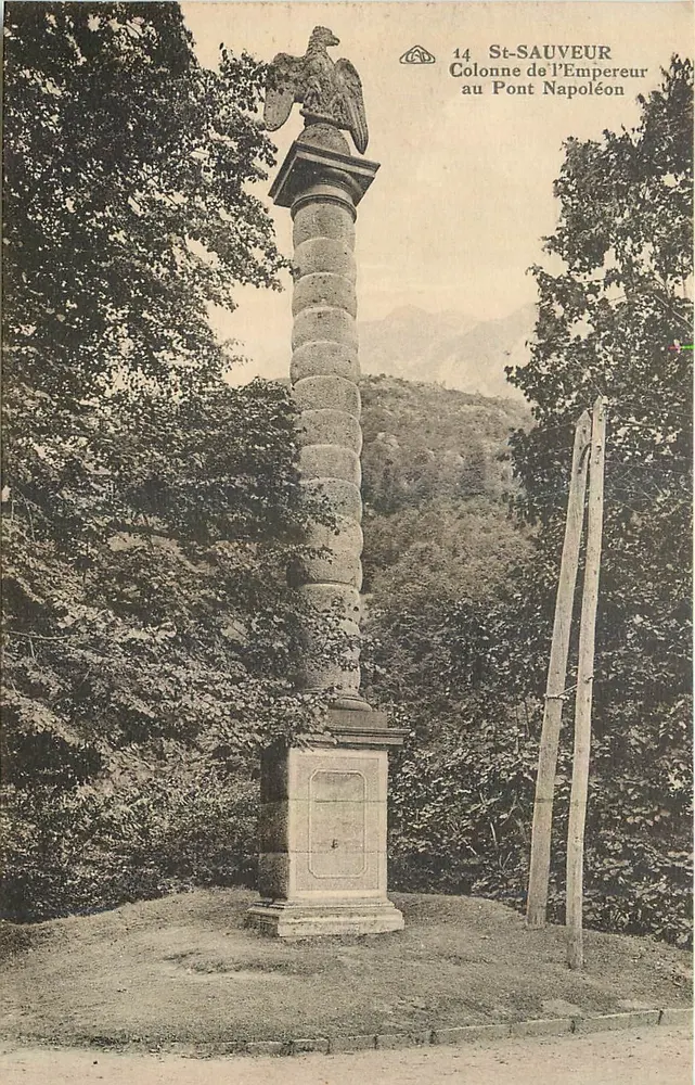 St-Sauveur — Säule des Kaisers am Napoleonbrücke — n° 14 - Vorderseite