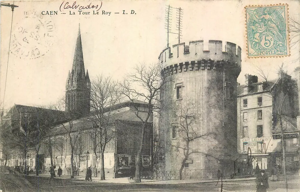 Caen — Torre Le Roy — I. D. - Frente