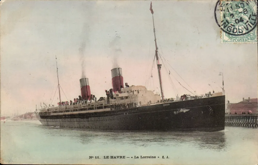 Le Havre — « La Lorraine » — E.J. n°11 - Recto