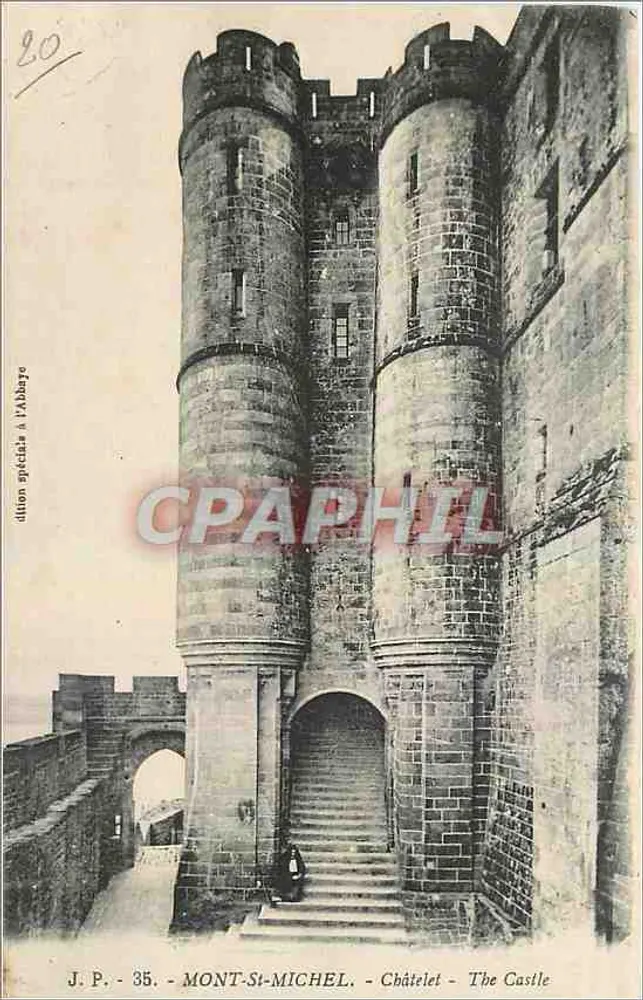 Mont-Saint-Michel — Châtelet — J.P. - 35 - Frente