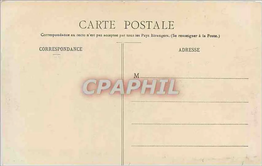 Environ de CHERBOURG — Le Nez de JOBOURG — Collection R. By Cherbourg, n° 437 - Verso