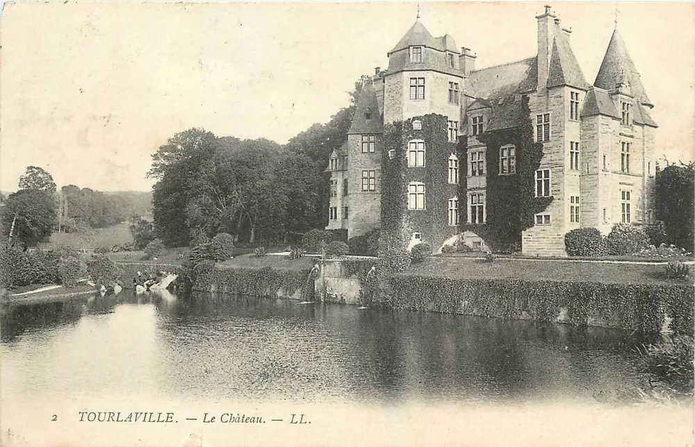 Tourollville — O Castelo — LL. - Frente