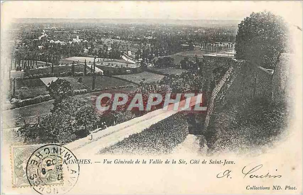 RANCHES — Allgemeiner Blick auf das Tal der Sée, Seite Saint-Jean — A. Peretis Phot. - Vorderseite