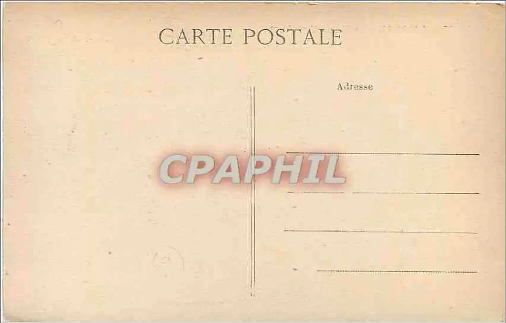 Granville — A Praia com Maré Baixa — Editor não identificado, n° 779 - Verso