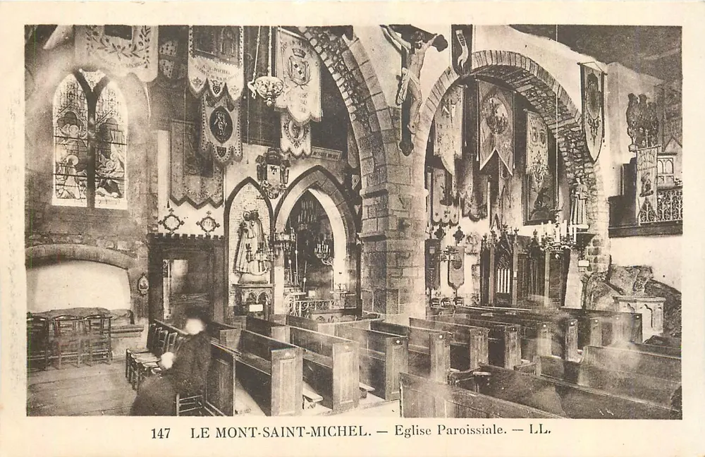 Le Mont-Saint-Michel — Église Paroissiale — LL. - Recto