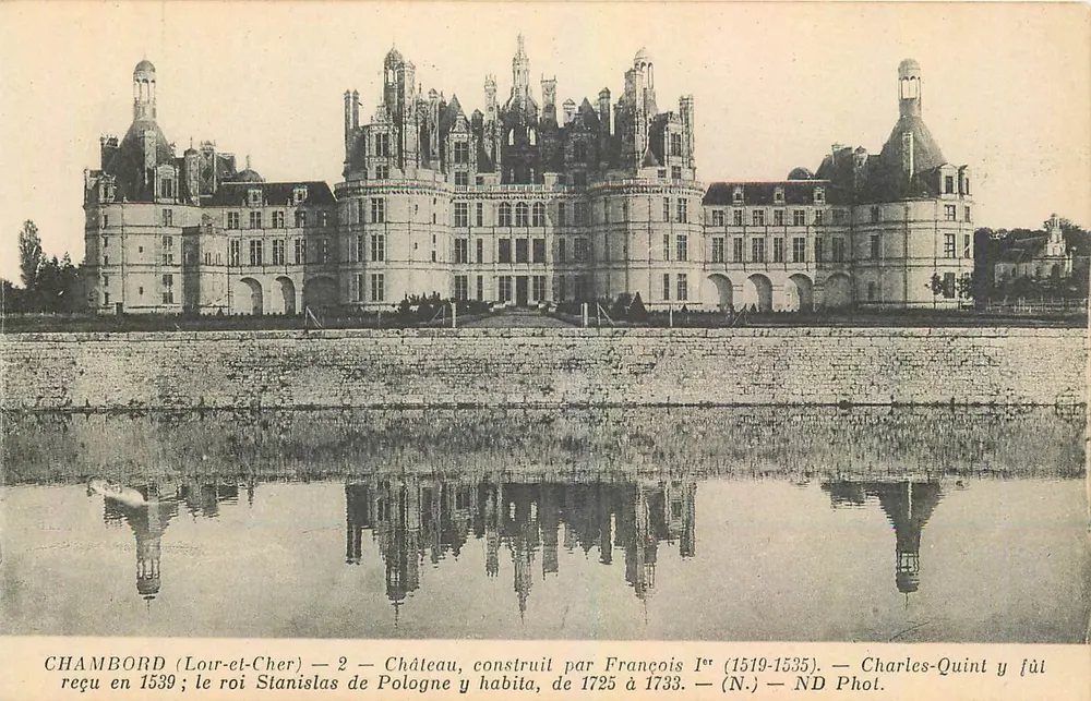 Chambord (Loir-et-Cher) — Schloss, errichtet von François I (1519-1535) — ND Phot. - Vorderseite