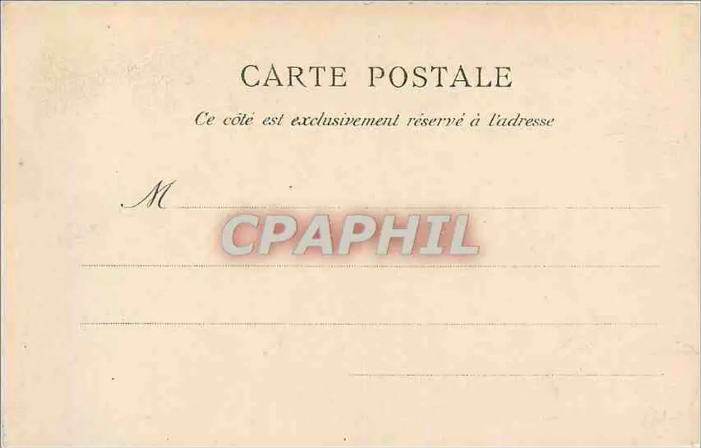 Monte-São-Mihiel — O Refeitório — Coleção Germain Fils aîné, São-Malo, n°3082 - Verso
